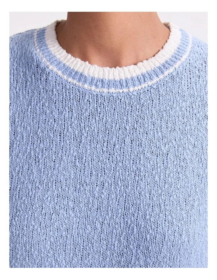 Cotton Crew Neck Knit image 7