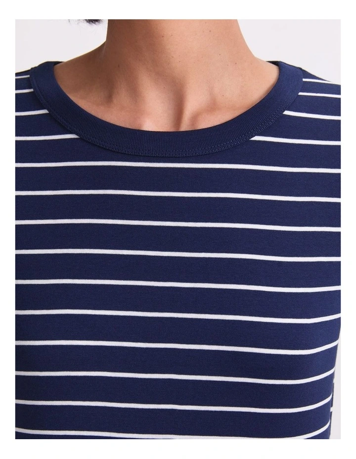 Heidi Stripe Short Sleeve Tee image 7