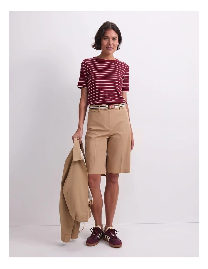 Heidi Stripe Short Sleeve Tee image 5
