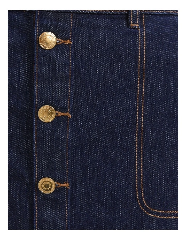 Peyton Denim Midi Skirt image 7