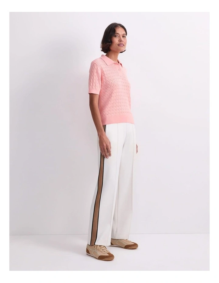 Chiffon Cotton Cable Polo image 3