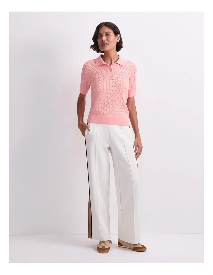 Chiffon Cotton Cable Polo image 4