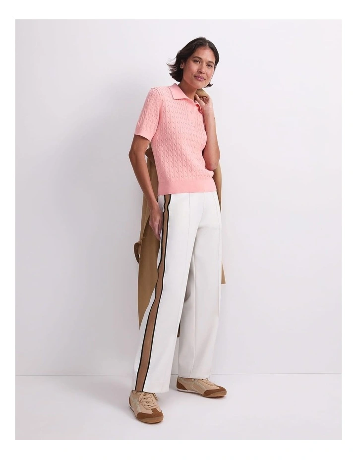 Chiffon Cotton Cable Polo image 5