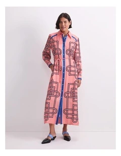 Rhodes Long Sleeve Shirt Dress