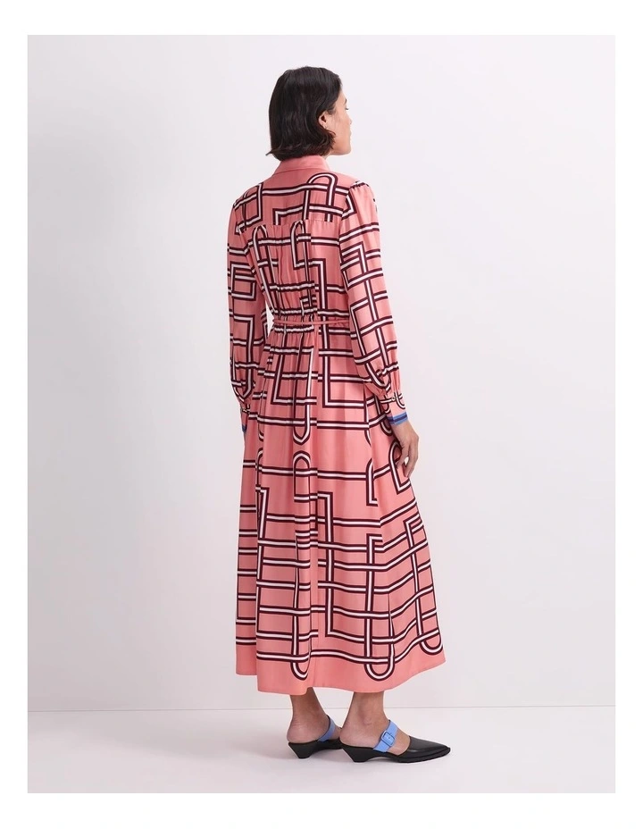 Rhodes Long Sleeve Shirt Dress image 2