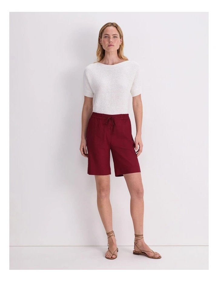 Rosa Linen Short image 4
