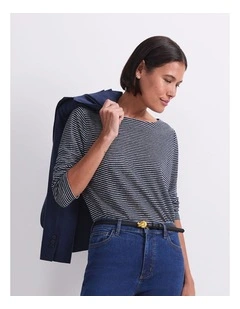 Cecile Linen Top