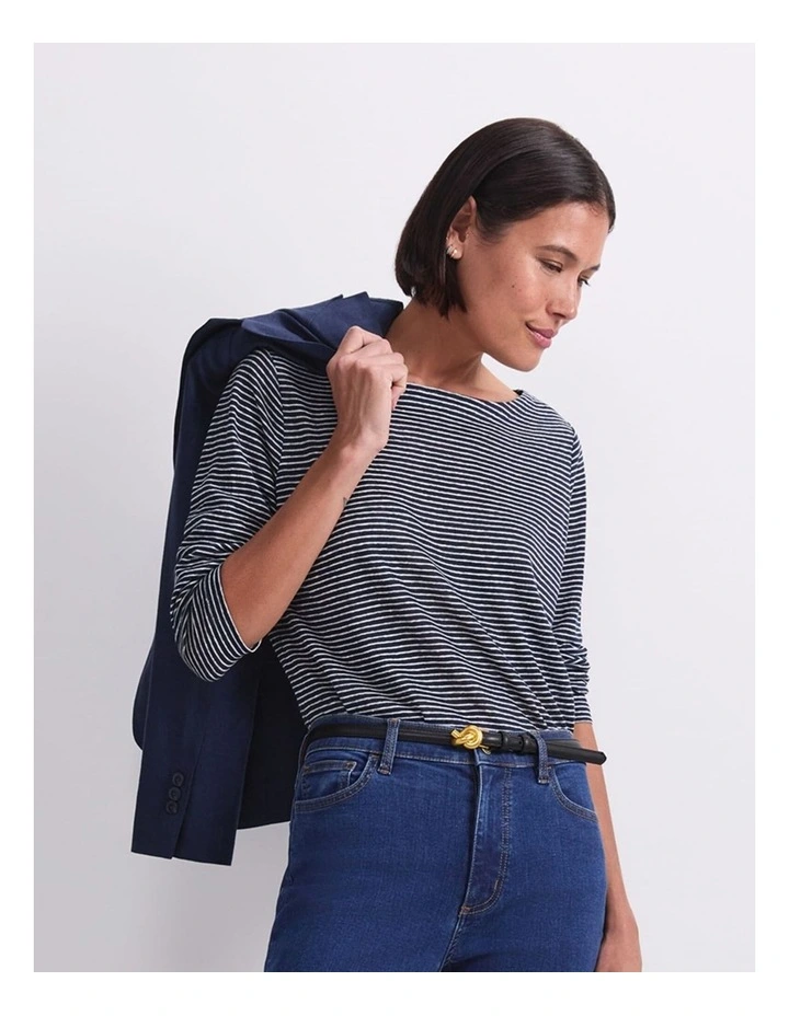 Cecile Linen Top image 1