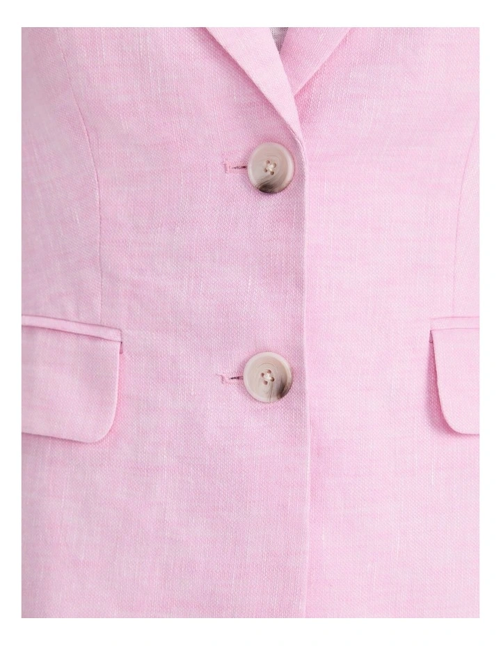 Freya Short Linen Blazer image 7