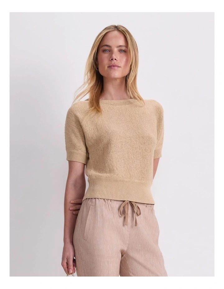 Josie Tape Yarn Batwing Tee image 1