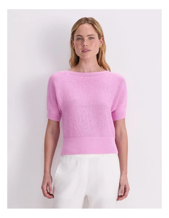 Josie Tape Yarn Batwing Tee image 1