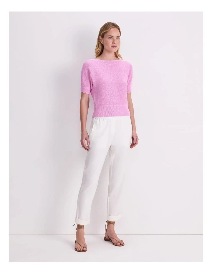 Josie Tape Yarn Batwing Tee image 3