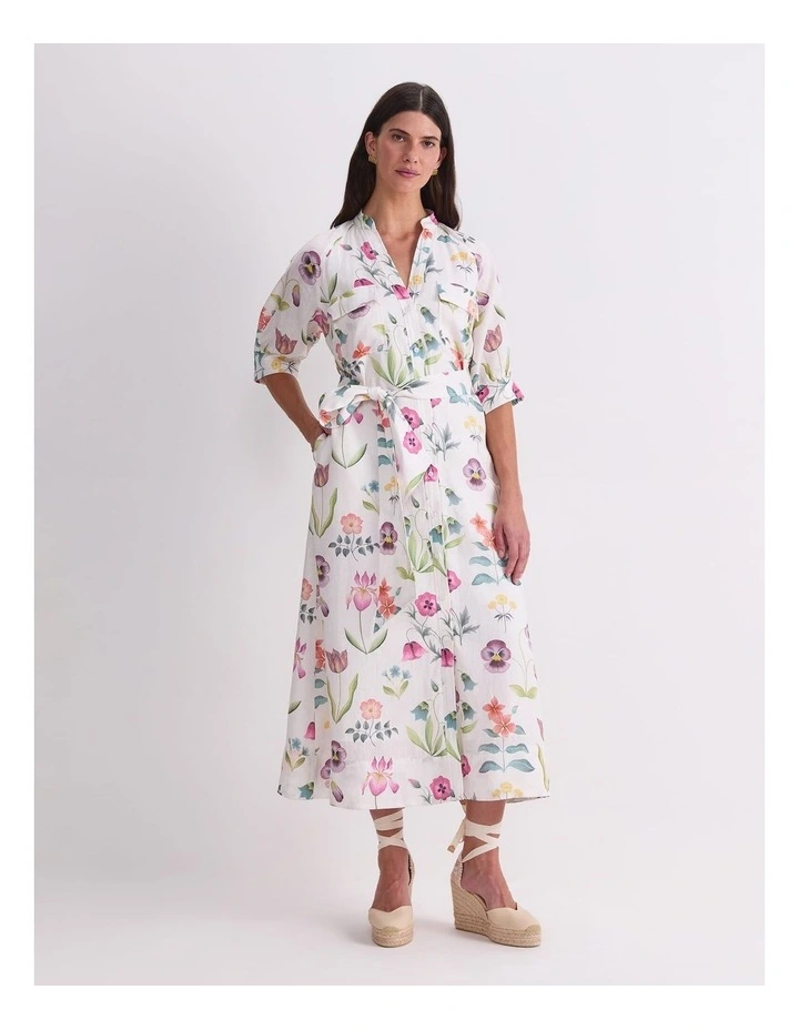 Floral Majesty Liberty Midi Dress image 3