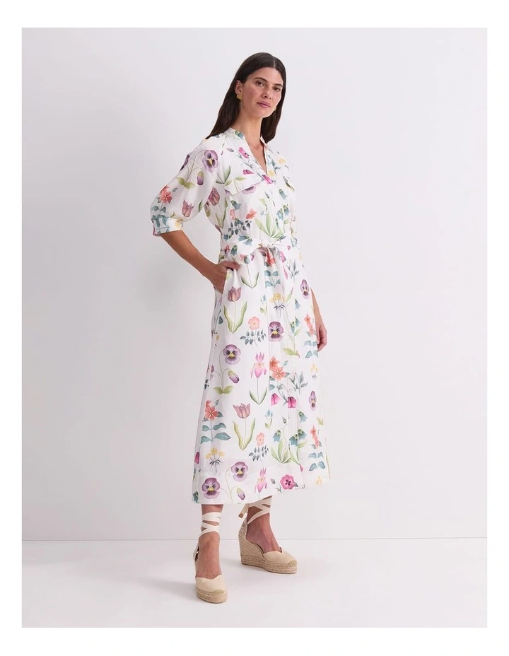 Floral Majesty Liberty Midi Dress image 4