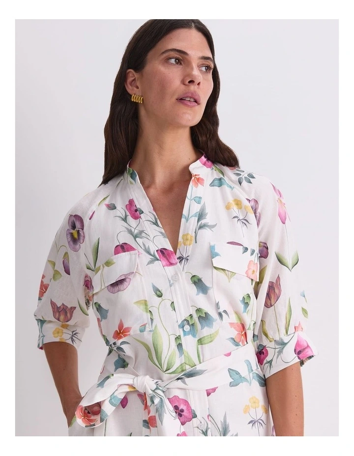 Floral Majesty Liberty Midi Dress image 5