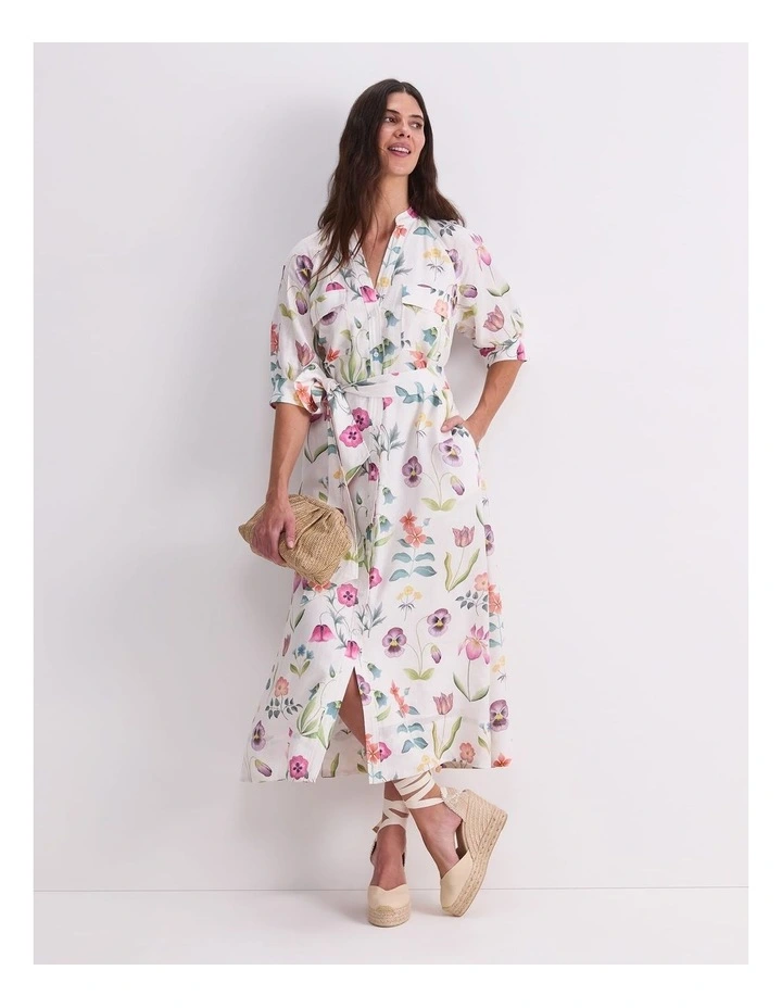 Floral Majesty Liberty Midi Dress image 6