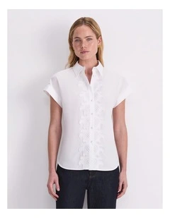 Zelda Lace Trim Shirt