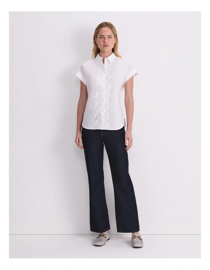 Zelda Lace Trim Shirt image 4