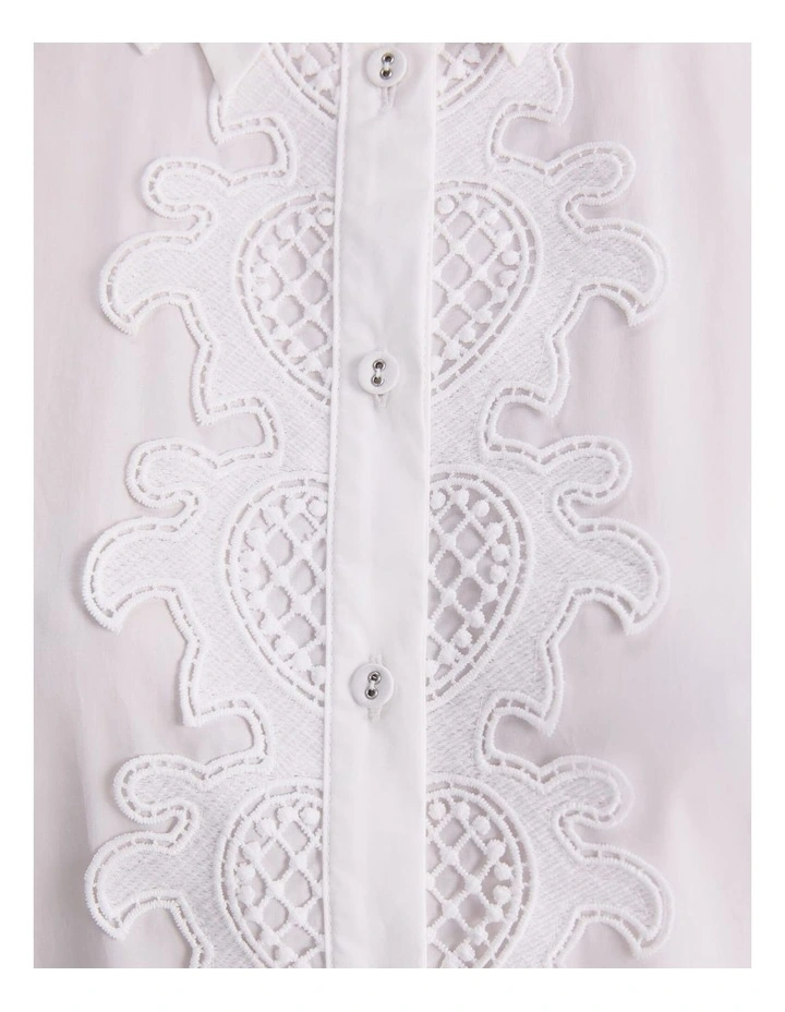 Zelda Lace Trim Shirt image 7