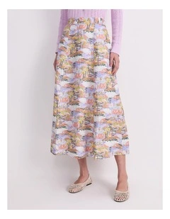 Coastal Parade Liberty Midi Skirt