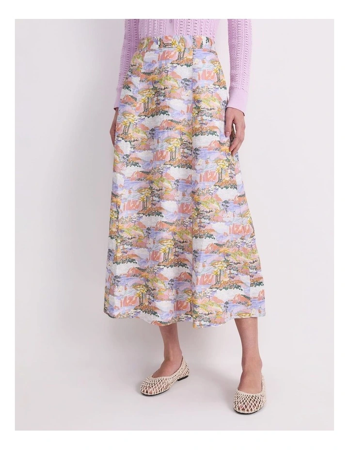 Coastal Parade Liberty Midi Skirt image 1