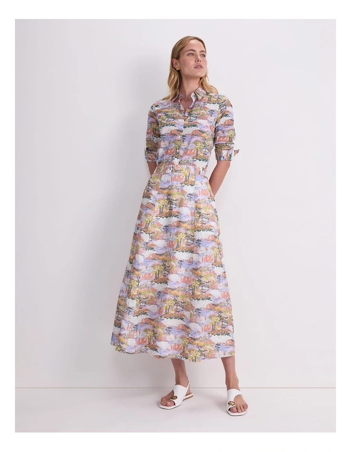 Coastal Parade Liberty Midi Skirt image 5