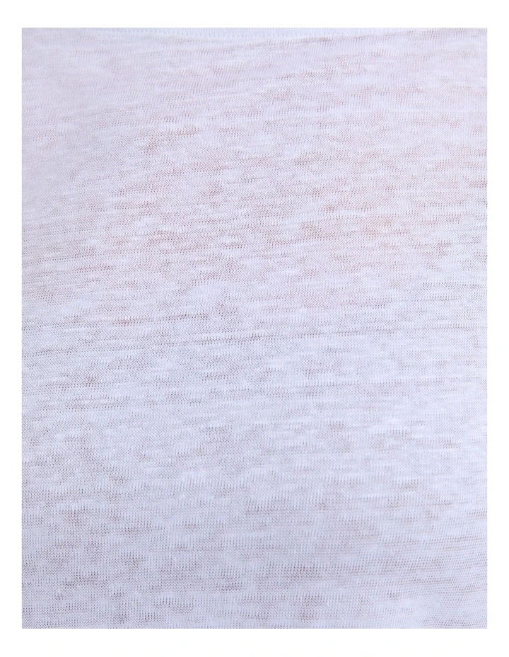 Cecile Folded Linen Top image 6