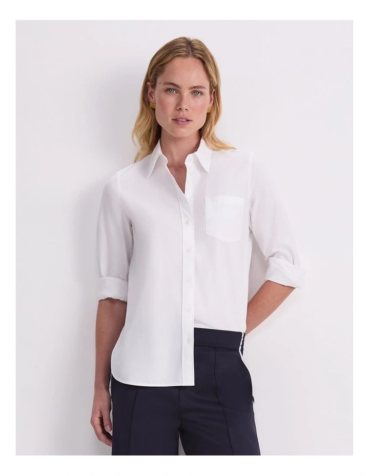 Long Sleeve Oxford Shirt image 1