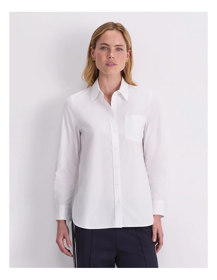 Long Sleeve Oxford Shirt image 5