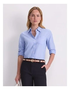 Long Sleeve Oxford Shirt