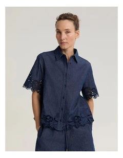 Paloma Cotton Chambray Shirt