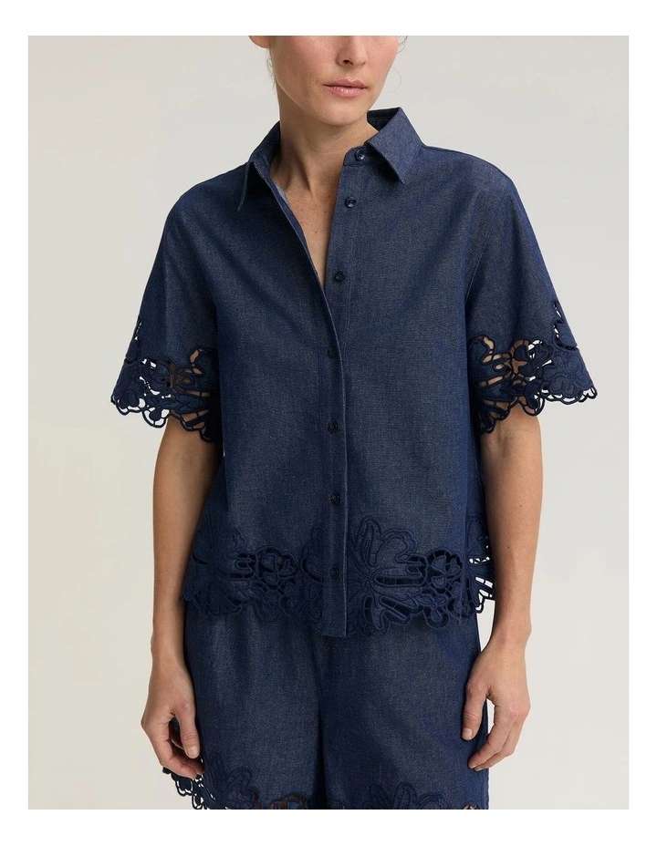 Paloma Cotton Chambray Shirt image 5