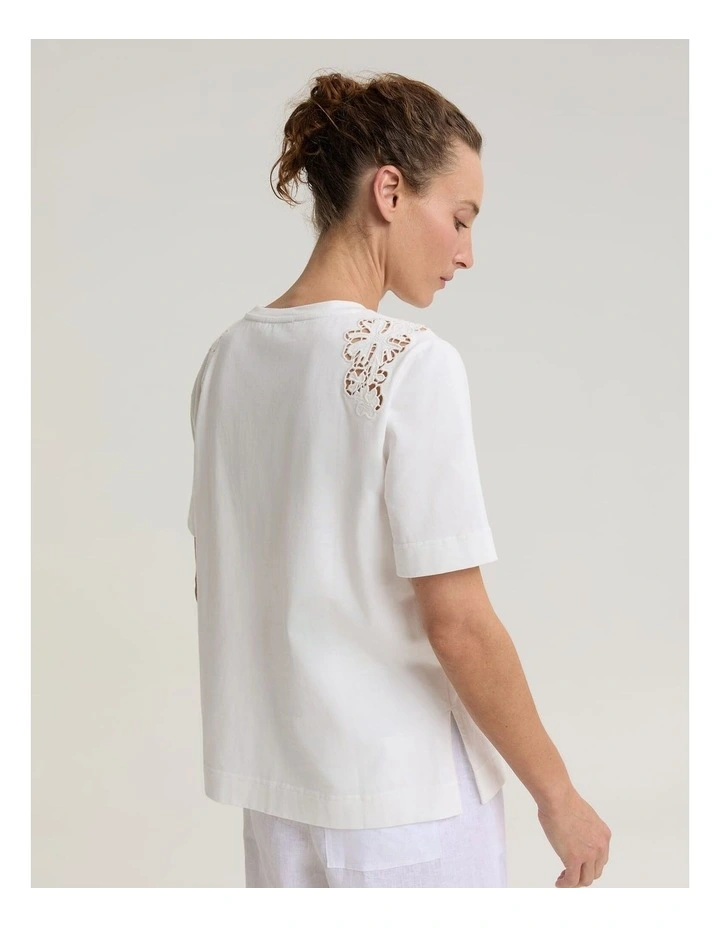 Paloma Cotton Broidery Tee image 2