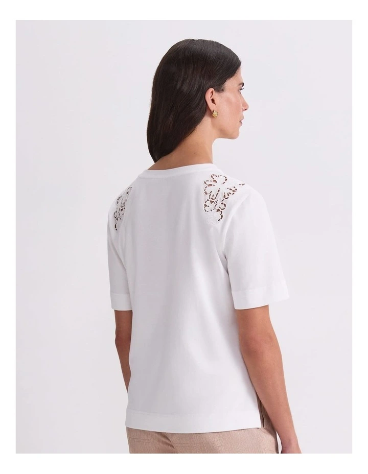 Paloma Cotton Broidery Tee image 2