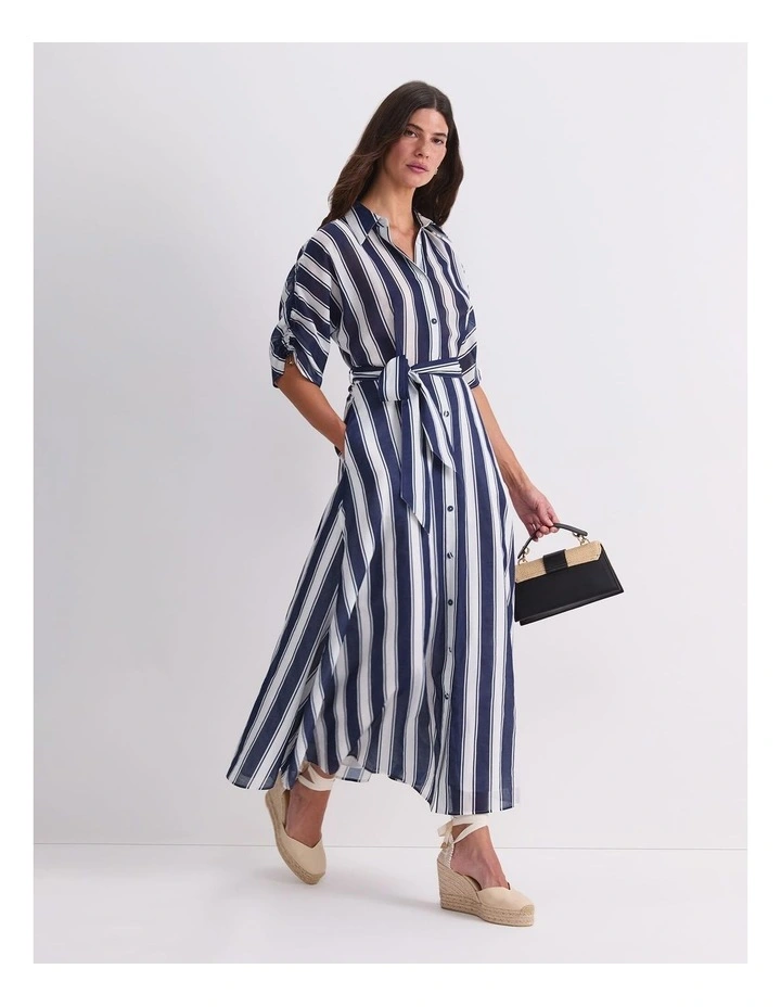 Dinah Cotton Stripe Dress image 3