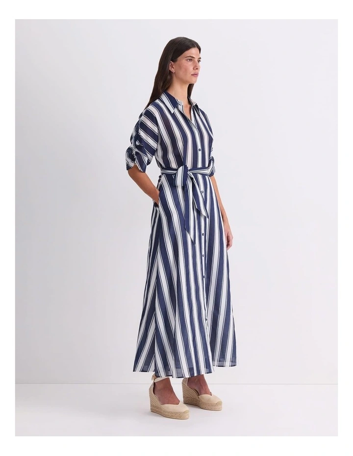 Dinah Cotton Stripe Dress image 4