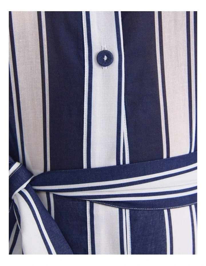 Dinah Cotton Stripe Dress image 6