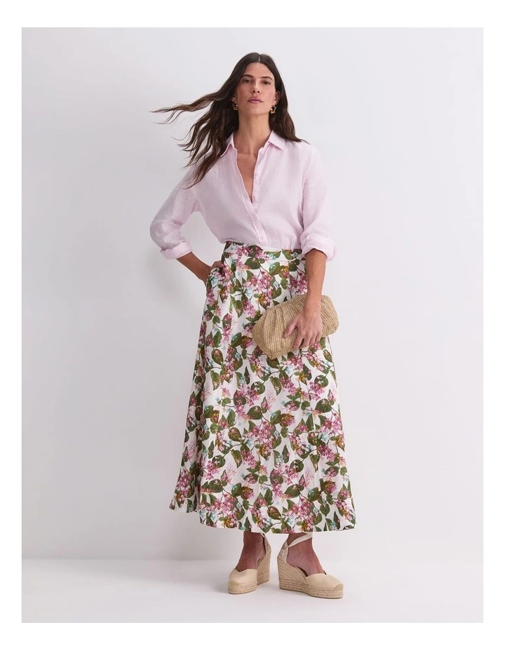 Osterley Linen Liberty Skirt image 6