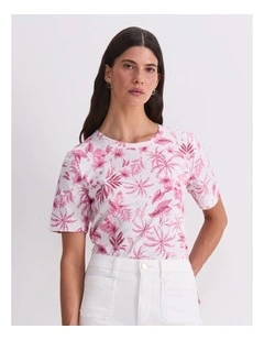 Palm Print Merc Tee