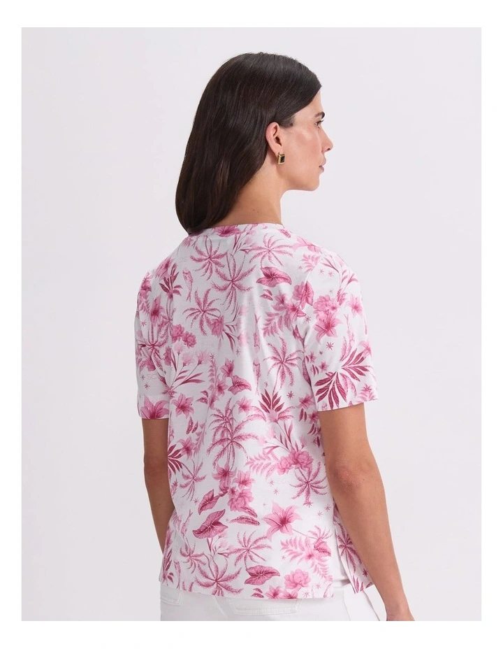 Palm Print Merc Tee image 2