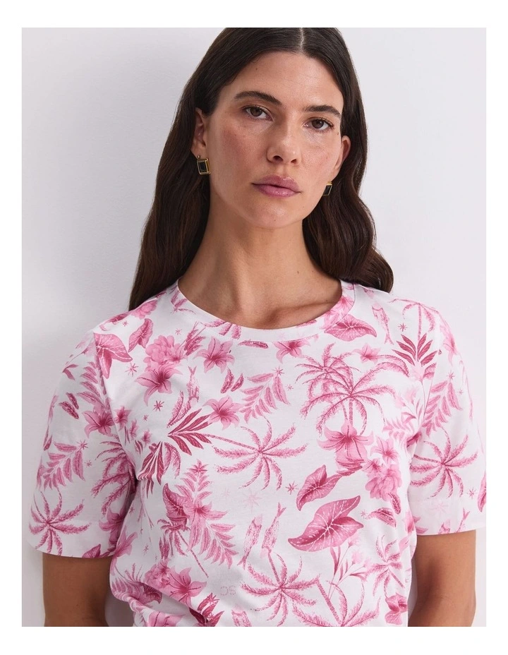 Palm Print Merc Tee image 5
