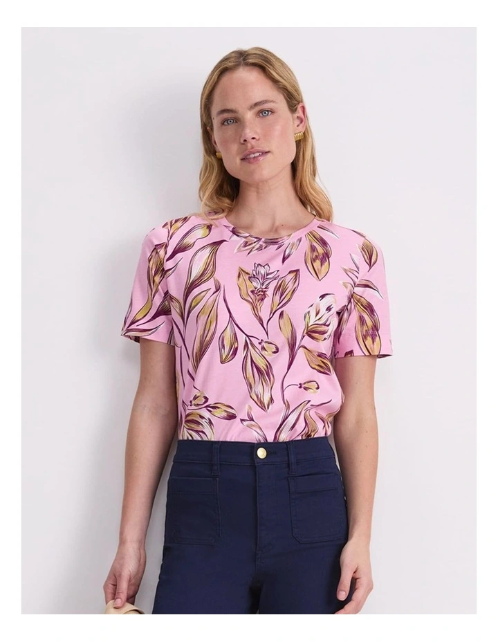 Lyra Print Merc Tee image 1