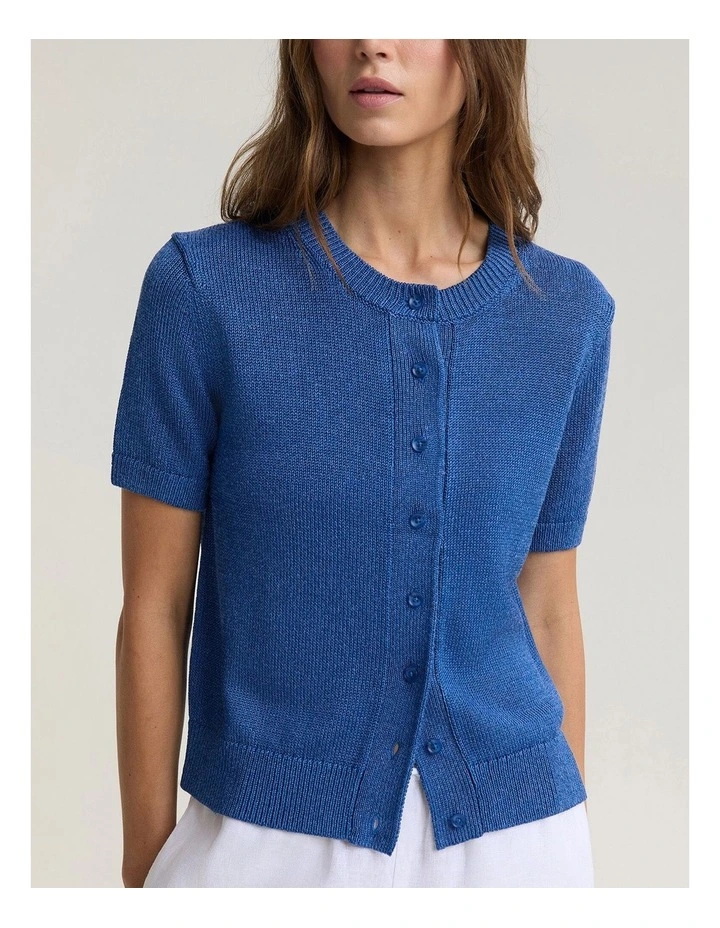 Linen Blend Cardigan image 5