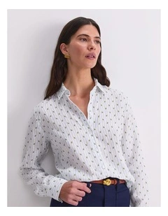 Hampton Stripe Linen Shirt