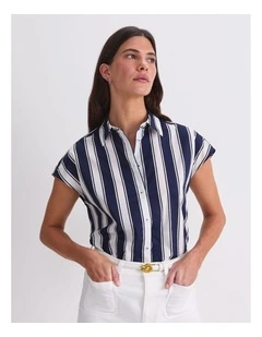 Short Sleeve Lily Voile Shirt