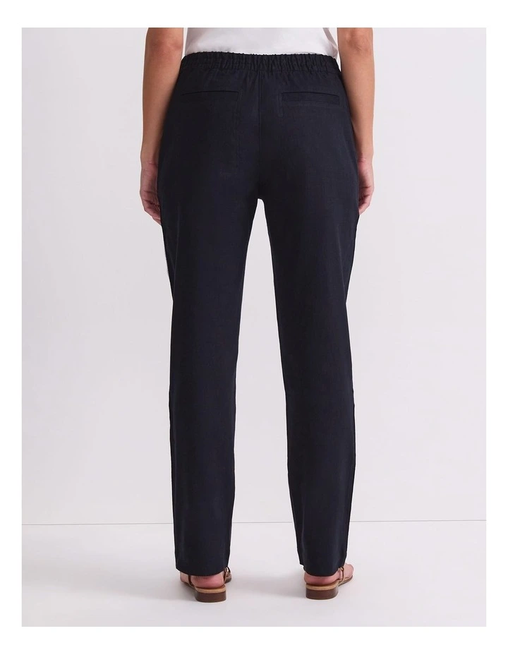 Rosa Side Stripe Linen Pant image 2