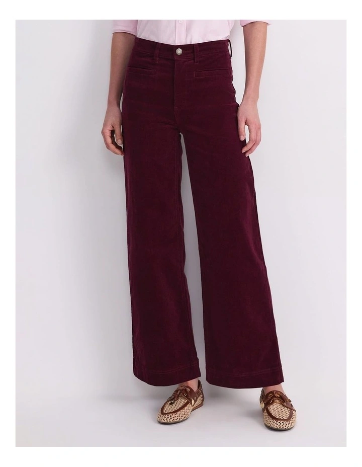 Cleo Cord Wide Leg Jean image 1