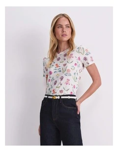 Floral Majesty Liberty Magic Tee