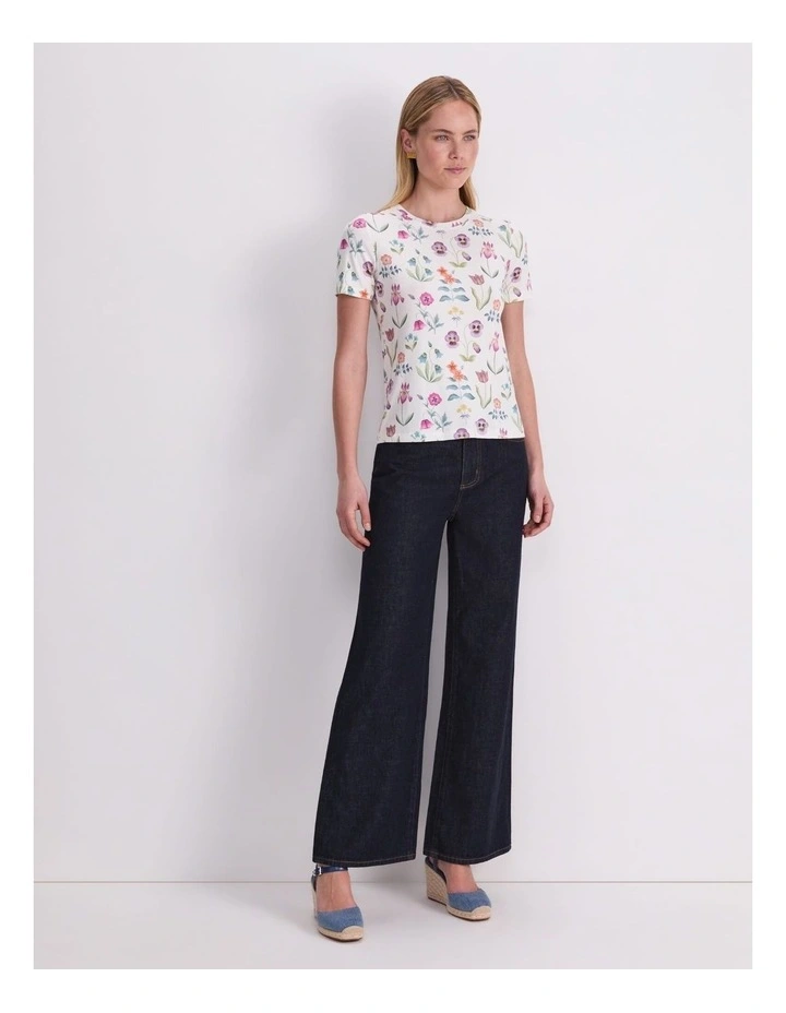 Floral Majesty Liberty Magic Tee image 3