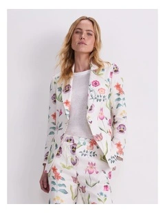 Floral Majesty Liberty Blazer